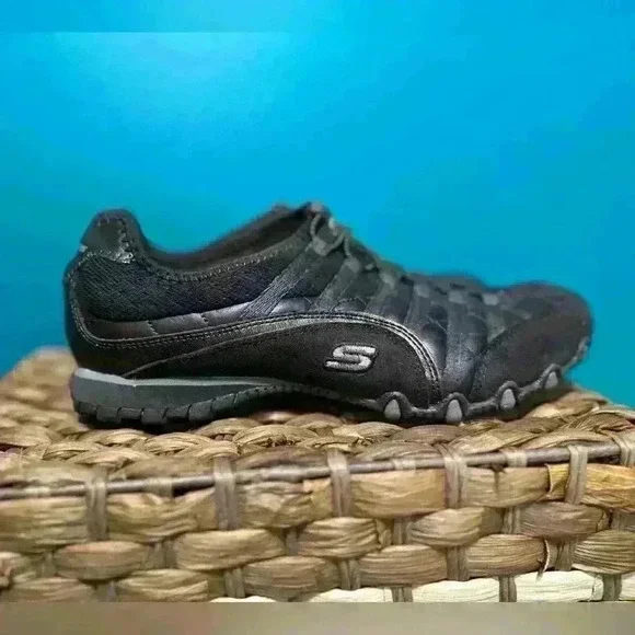 Y2K 🤩 Skechers BROWN Bungee Slip On Athletic Sneakers Sz 6.5 - Picture 5 of 8